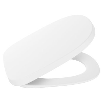 Capac WC ROCA BEYOND, Soft Close, 46,2×38,4 cm, alb mat